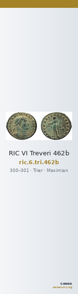 RIC VI Treveri 462b — CANOA