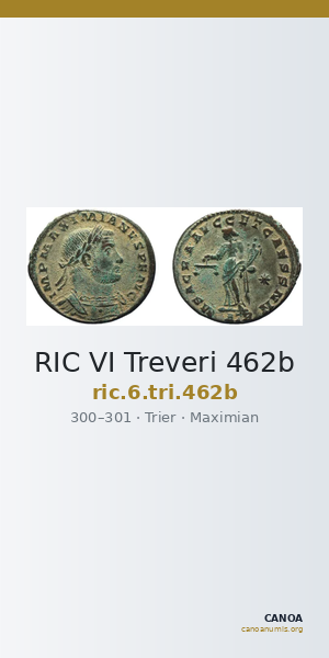 RIC VI Treveri 462b — CANOA