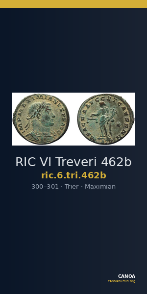 RIC VI Treveri 462b — CANOA