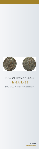 RIC VI Treveri 463 — CANOA