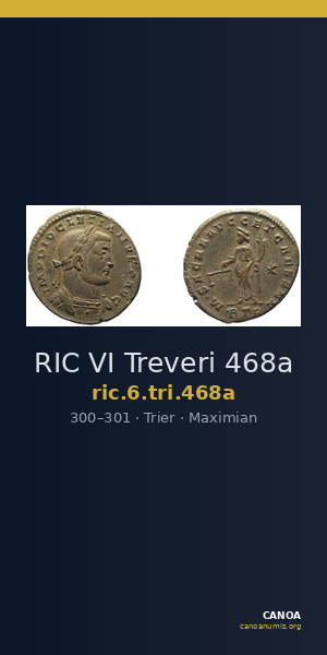RIC VI Treveri 468a — CANOA