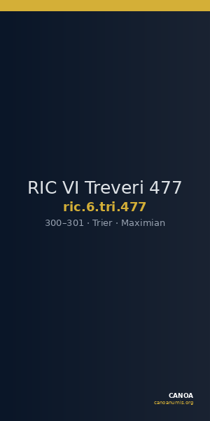 RIC VI Treveri 477 — CANOA