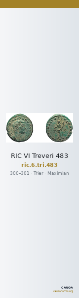 RIC VI Treveri 483 — CANOA