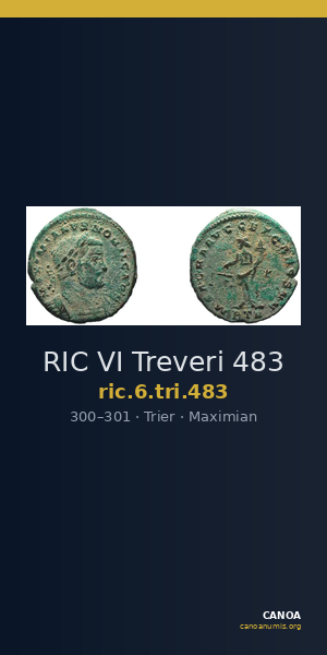 RIC VI Treveri 483 — CANOA