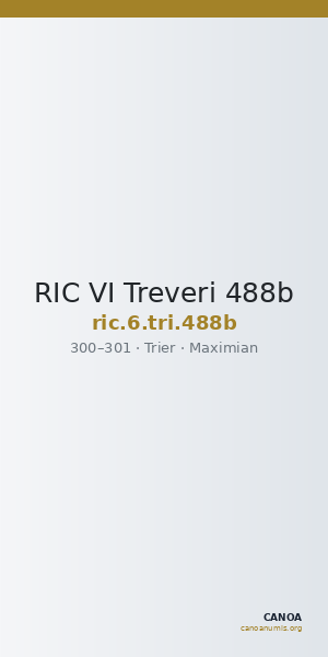 RIC VI Treveri 488b — CANOA
