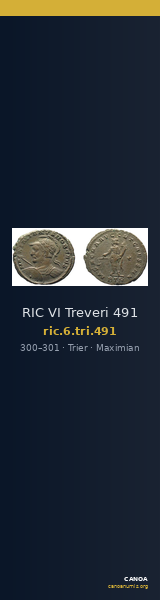 RIC VI Treveri 491 — CANOA
