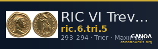 RIC VI Treveri 5 — CANOA