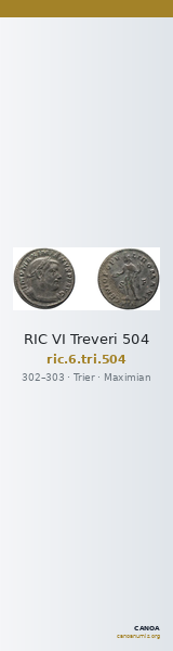 RIC VI Treveri 504 — CANOA