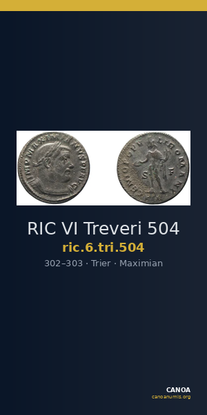 RIC VI Treveri 504 — CANOA