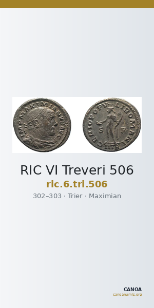 RIC VI Treveri 506 — CANOA