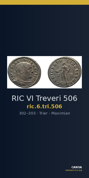 RIC VI Treveri 506 — CANOA