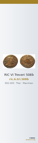 RIC VI Treveri 508b — CANOA