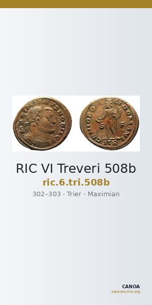 RIC VI Treveri 508b — CANOA