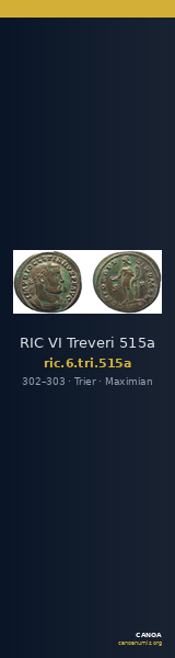 RIC VI Treveri 515a — CANOA