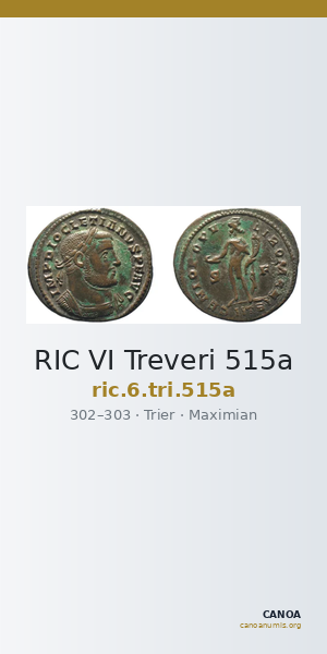 RIC VI Treveri 515a — CANOA
