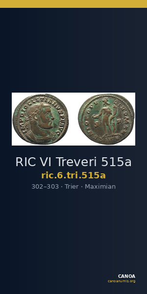 RIC VI Treveri 515a — CANOA