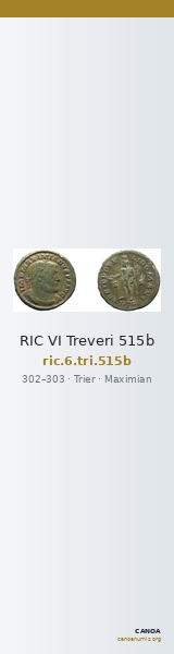 RIC VI Treveri 515b — CANOA