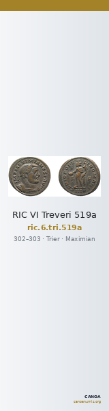 RIC VI Treveri 519a — CANOA