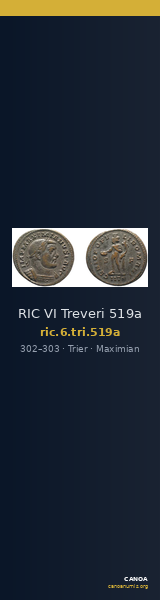 RIC VI Treveri 519a — CANOA