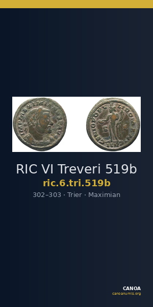 RIC VI Treveri 519b — CANOA