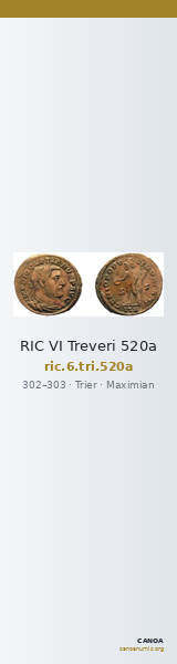 RIC VI Treveri 520a — CANOA