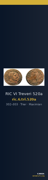 RIC VI Treveri 520a — CANOA