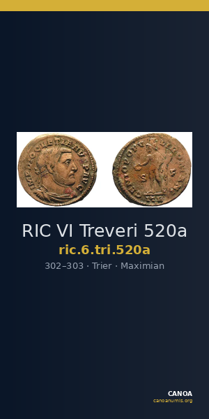 RIC VI Treveri 520a — CANOA