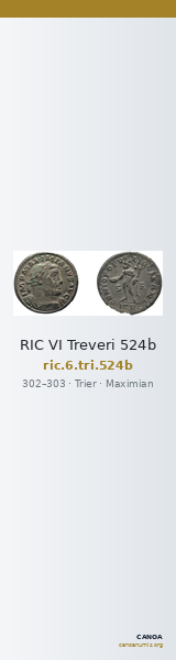 RIC VI Treveri 524b — CANOA