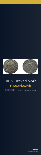 RIC VI Treveri 524b — CANOA