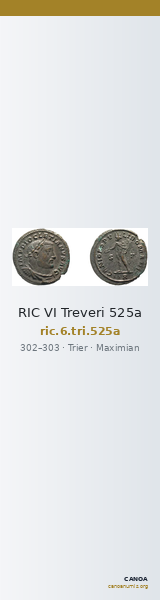 RIC VI Treveri 525a — CANOA