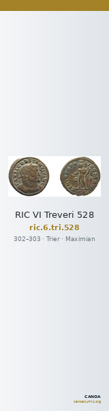 RIC VI Treveri 528 — CANOA