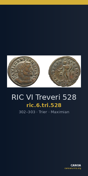 RIC VI Treveri 528 — CANOA