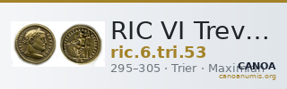 RIC VI Treveri 53 — CANOA