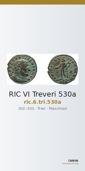 RIC VI Treveri 530a — CANOA