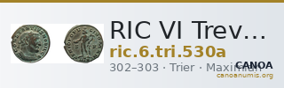 RIC VI Treveri 530a — CANOA