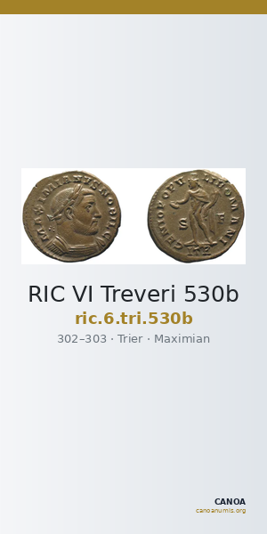 RIC VI Treveri 530b — CANOA