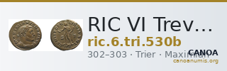 RIC VI Treveri 530b — CANOA