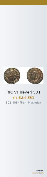 RIC VI Treveri 531 — CANOA