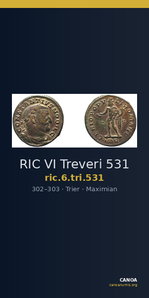 RIC VI Treveri 531 — CANOA