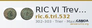 RIC VI Treveri 532 — CANOA