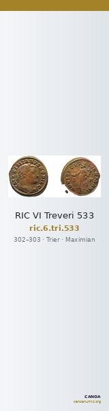 RIC VI Treveri 533 — CANOA