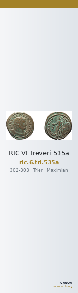 RIC VI Treveri 535a — CANOA