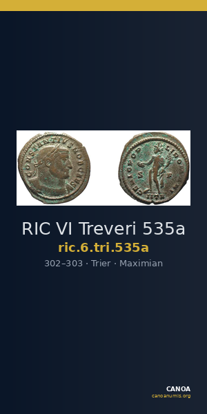 RIC VI Treveri 535a — CANOA