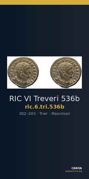 RIC VI Treveri 536b — CANOA