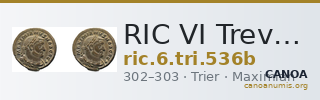 RIC VI Treveri 536b — CANOA