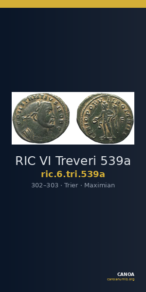 RIC VI Treveri 539a — CANOA