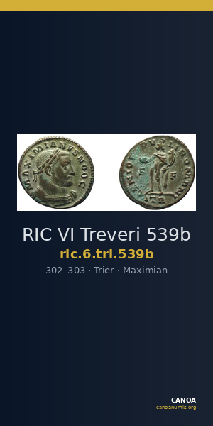 RIC VI Treveri 539b — CANOA
