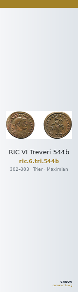 RIC VI Treveri 544b — CANOA