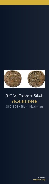 RIC VI Treveri 544b — CANOA