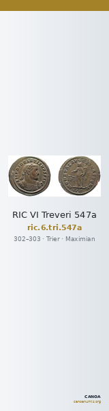 RIC VI Treveri 547a — CANOA